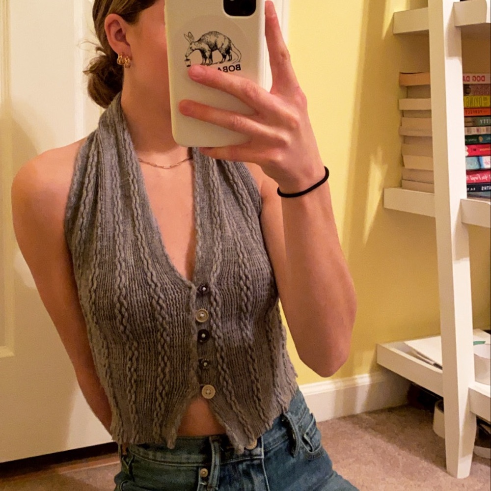Halter sweater